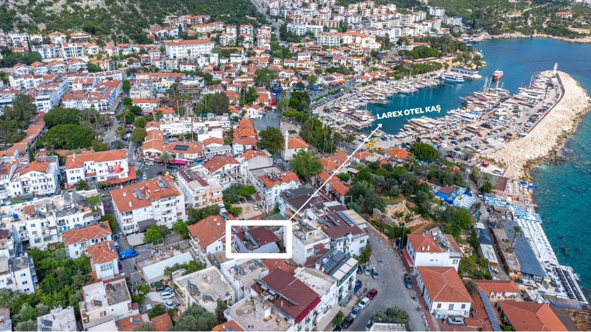 Larex Otel Kaş Kültér fotó